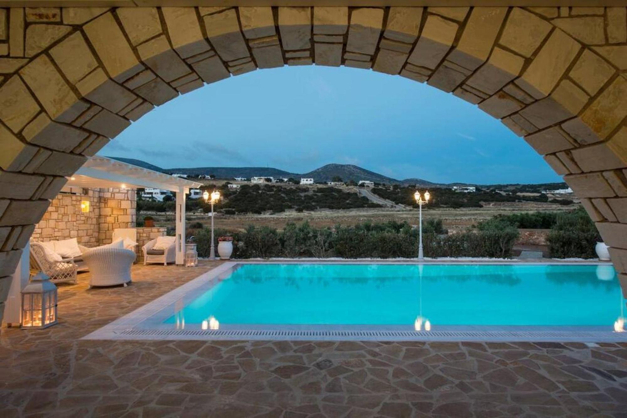 Villa Dionysos In Aliki Exterior photo